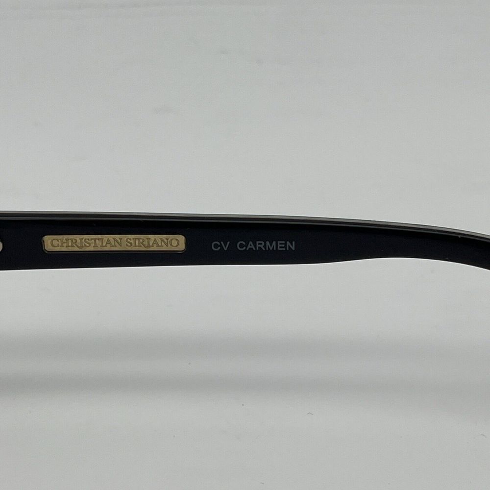 Christian Soriano CV Carmen Eyeglasses Frames 53-14-138 BWNSK Snakeskin Inspired - Picture 10 of 16